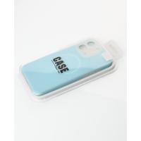 Чехол Liquid Silicone Full с поддержкой MagSafe для iPhone 16 Pro blue fog