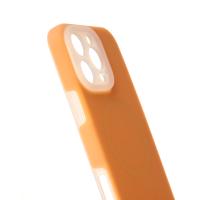 Чехол Liquid Silicone Full с поддержкой MagSafe для iPhone 16 Pro orange