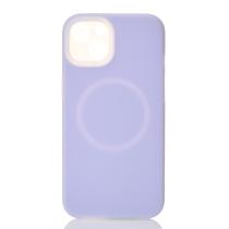 Чехол Liquid Silicone Full с поддержкой MagSafe для iPhone 13 violet