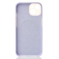 Чехол Liquid Silicone Full с поддержкой MagSafe для iPhone 14 violet
