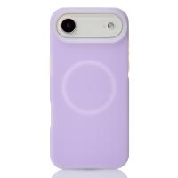 Чехол Liquid Silicone Full с поддержкой MagSafe для iPhone 17 AIR violet