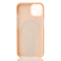 Чехол Liquid Silicone Full с поддержкой MagSafe для iPhone 13 orange