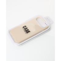 Чехол Liquid Silicone Full с поддержкой MagSafe для iPhone 17 AIR cream