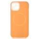 Чехол Liquid Silicone Full с поддержкой MagSafe для iPhone 15 orange