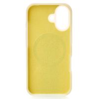 Чехол Liquid Silicone Full с поддержкой MagSafe для iPhone 17 sunglow