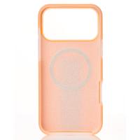 Чехол Liquid Silicone Full с поддержкой MagSafe для iPhone 17 Pro orange
