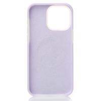 Чехол Liquid Silicone Full с поддержкой MagSafe для iPhone 15 Pro Max violet