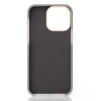 Чехол Liquid Silicone Full с поддержкой MagSafe для iPhone 15 Pro Max stone gray
