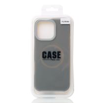 Чехол Liquid Silicone Full с поддержкой MagSafe для iPhone 16 Pro Max stone gray