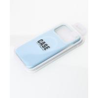 Чохол Liquid Silicone Full з підтримкою MagSafe для iPhone 17 Pro blue fog