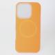 Чехол Liquid Silicone Full с поддержкой MagSafe для iPhone 16 Pro Max orange