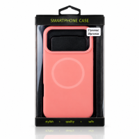 Чехол Liquid Silicone Full с поддержкой MagSafe для iPhone 18 Pro Max pink