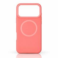 Чехол Liquid Silicone Full с поддержкой MagSafe для iPhone 18 Pro Max pink