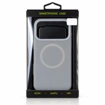 Чехол Liquid Silicone Full с поддержкой MagSafe для iPhone 18 Pro stone gray