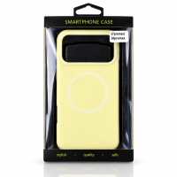 Чехол Liquid Silicone Full с поддержкой MagSafe для iPhone 18 Pro Max sunglow