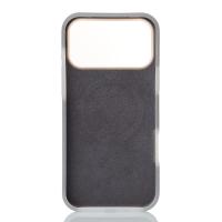 Чехол Liquid Silicone Full с поддержкой MagSafe для iPhone 17 Pro Max stone gray