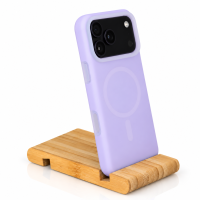 Чехол Liquid Silicone Full с поддержкой MagSafe для iPhone 18 Pro Max violet