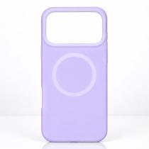 Чехол Liquid Silicone Full с поддержкой MagSafe для iPhone 18 Pro Max violet