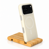 Чехол Liquid Silicone Full с поддержкой MagSafe для iPhone 18 Pro cream