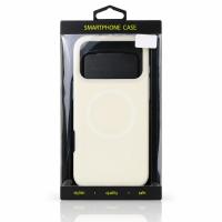 Чехол Liquid Silicone Full с поддержкой MagSafe для iPhone 18 Pro cream