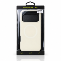 Чехол Liquid Silicone Full с поддержкой MagSafe для iPhone 18 Pro Max cream