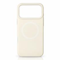 Чехол Liquid Silicone Full с поддержкой MagSafe для iPhone 18 Pro Max cream