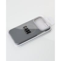 Чехол Liquid Silicone Full с поддержкой MagSafe для iPhone 17 Pro Max stone gray