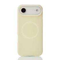 Чехол Liquid Silicone Full с поддержкой MagSafe для iPhone 17 AIR sunglow