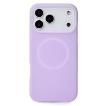 Чехол Liquid Silicone Full с поддержкой MagSafe для iPhone 17 Pro violet