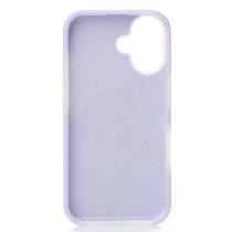 Чехол Liquid Silicone Full с поддержкой MagSafe для iPhone 16 violet