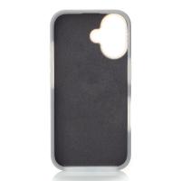 Чехол Liquid Silicone Full с поддержкой MagSafe для iPhone 16 stone gray