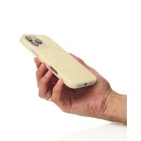 Чехол Liquid Silicone Full с поддержкой MagSafe для iPhone 16 Pro Max sunglow