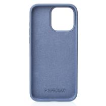 Силиконовый чехол Slim Ring Soft с поддержкой MagSafe для iPhone 15 Pro storm blue