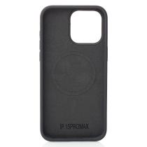 Силиконовый чехол Slim Ring Soft с поддержкой MagSafe для iPhone 15 stone gray