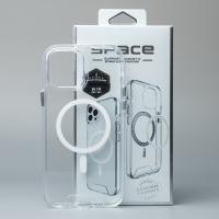 Чехол SPACE CASE с поддержкой MagSafe для iPhone 12 / iPhone 12 Pro прозрачный