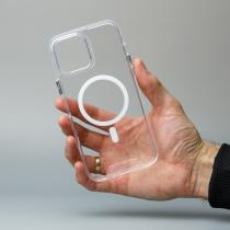 Чехол SPACE CASE с поддержкой MagSafe для iPhone 13 Pro прозрачный