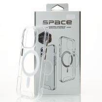 Чехол SPACE CASE с поддержкой MagSafe для iPhone 16 Pro Max прозрачный
