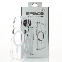 Чехол SPACE CASE с поддержкой MagSafe для iPhone 16 Pro прозрачный
