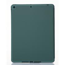 Чохол зі штучної шкіри SmartCover для планшета Apple iPad 10.2 (2021) темно-зелений