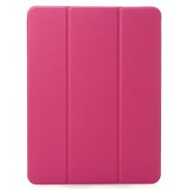 Чохол зі штучної шкіри SmartCover для планшета Apple iPad 5 (2013) малиновий