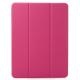 Чохол зі штучної шкіри SmartCover для планшета Apple iPad 5 (2013) малиновий