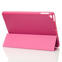Чохол зі штучної шкіри SmartCover для планшета Apple iPad 5 (2013) малиновий