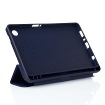 Чохол зі штучної шкіри SmartCover для планшета Samsung Galaxy Tab A11 темно-синій