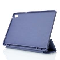 Чохол зі штучної шкіри SmartCover для планшета Samsung Galaxy Tab S11 (11") сіро-синій