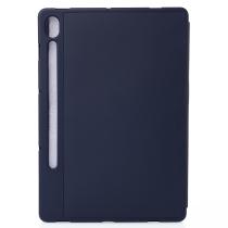 Чохол зі штучної шкіри SmartCover для планшета Samsung Galaxy Tab S10 Lite темно-синій