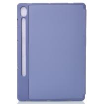 Чохол зі штучної шкіри SmartCover для планшета Samsung Galaxy Tab S10 Lite сіро-синій