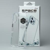 Чехол Space Case (1st Gen) для iPhone 16 прозрачный