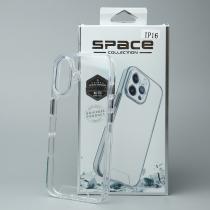 Чехол Space Case (1st Gen) для iPhone 16 прозрачный