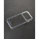 Силиконовый чехол Space Case (1st Gen) для iPhone 17 Pro прозрачный