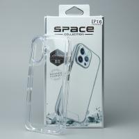 Чехол Space Case (2nd Gen) для iPhone 16 Plus прозрачный